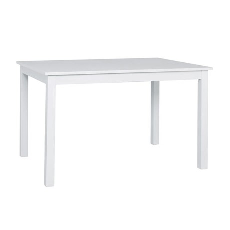 Τραπέζι Naturale ξύλο - Mdf χρώμα λευκό 120x80x74εκ.