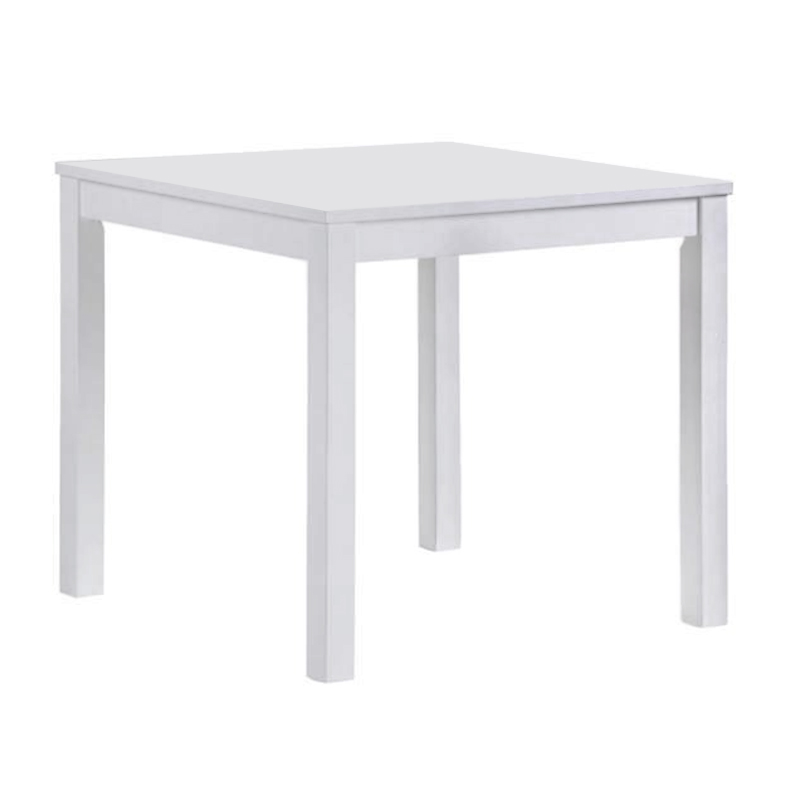 NATURALE Table 80x80cm Mdf White