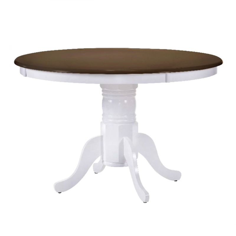 NIRVANA Table D106 White/Walnut