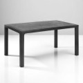 Kalan Megapap polypropylene table in anthracite color 150x90x75cm.