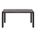 Kalan Megapap polypropylene table in brown color 150x90x75cm.