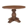 ATLAS Round Dining Table D.120cm, Mango Smoke Walnut