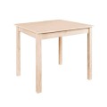 ΤΑVERNA Table 70x70 Unpainted K/D