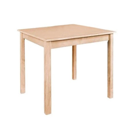 ΤΑVERNA Table 80x80 Impregnation Natural K/D