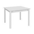 ΤΑVERNA Table 80x120 Impregnation Lacquer White K/D