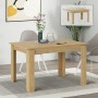 Tolmen Megapap melamine extendable dining table in sapphire oak 120/170x80x75cm.