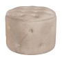TRAVIS Storage Stool Velure Cappuccino Fabric