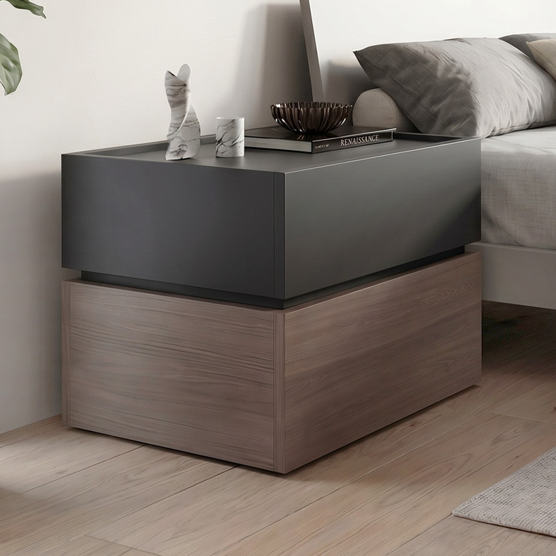 VANITY Bedside 2-Drawers 60x40x45cm Sonoma Oak/Grey