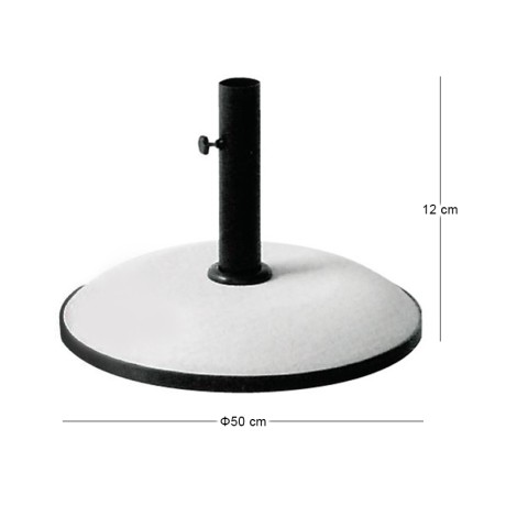 CONCRETE Umbrella Base-35kg, Natural