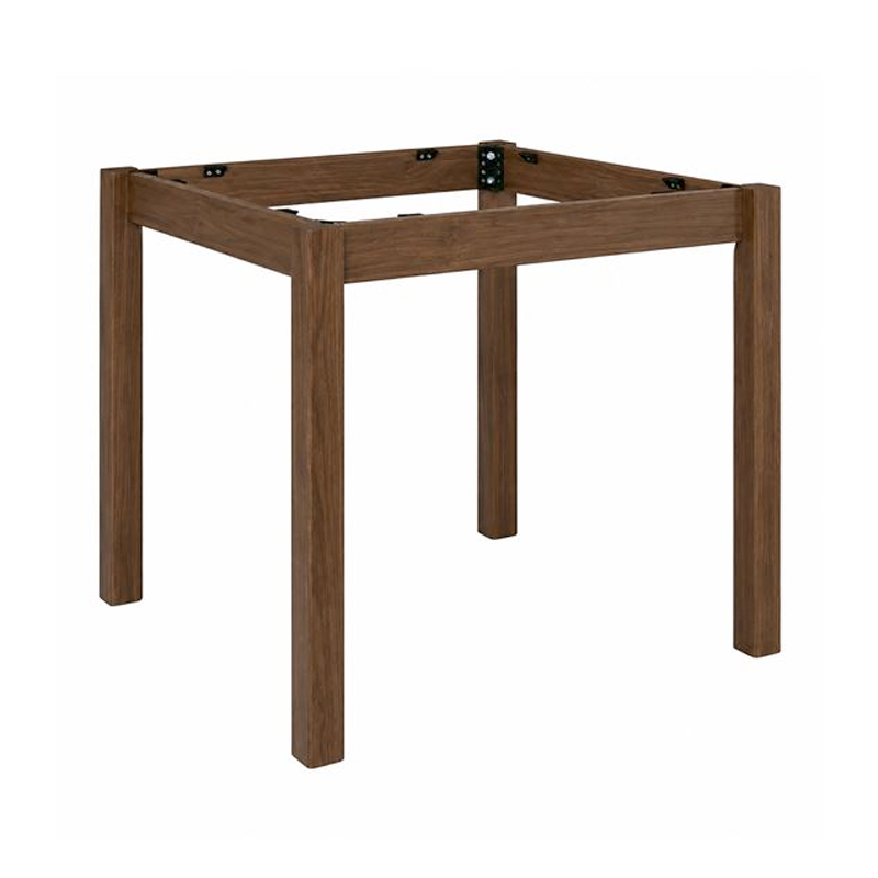 KAFENIOU Table Base 60x60 Impregnation Walnut K/D