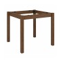 KAFENIOU Table Base 60x60 Impregnation Walnut K/D