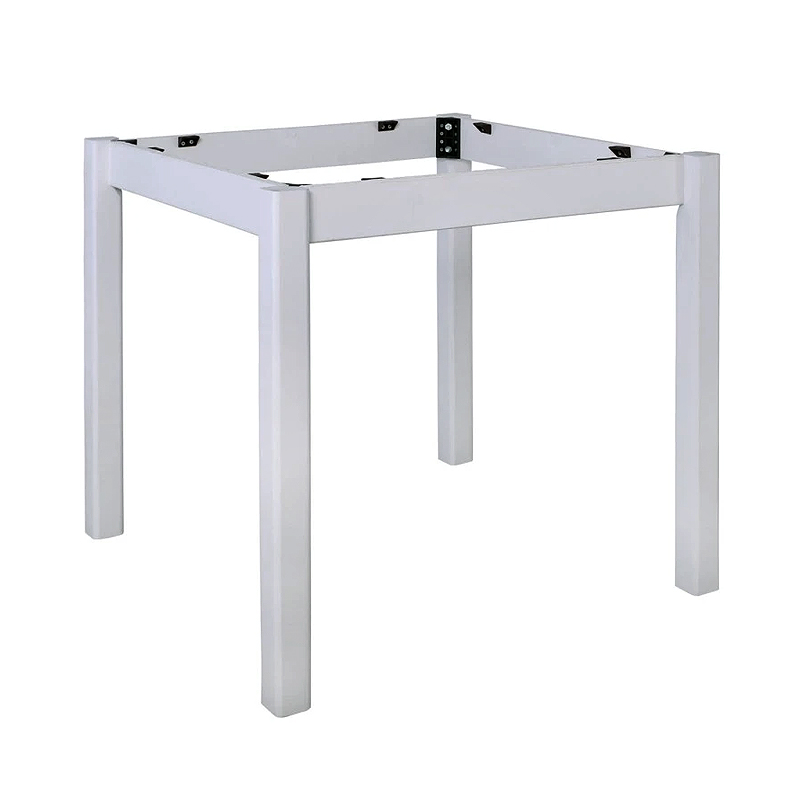 KAFENIOU Table Base 70x70 Impregnation Lacquer White K/D