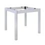 KAFENIOU Table Base 70x70 Impregnation Lacquer White K/D