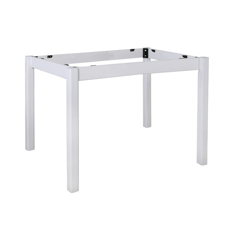 KAFENIOU Table Base 80x120 Impregnation Lacquer White K/D