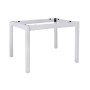 KAFENIOU Table Base 80x120 Impregnation Lacquer White K/D
