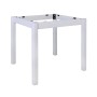 KAFENIOU Table Base 80x80 Impregnation Lacquer White K/D