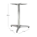 PALMA 3-Leged Alu Base