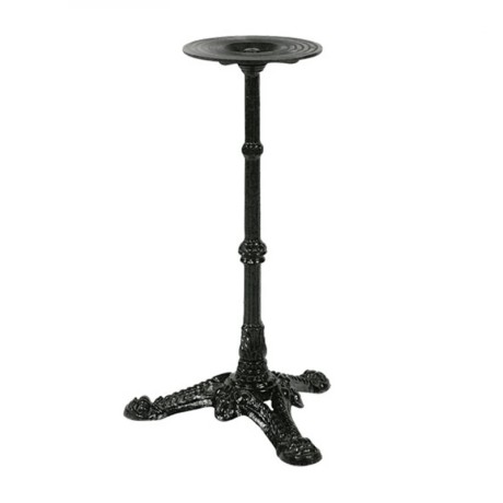 Traditional table base by cast iron in black color 42x42x71cm.