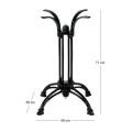 CAST IRON Base 4-Leged