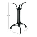 CAST IRON Base 3-Leged