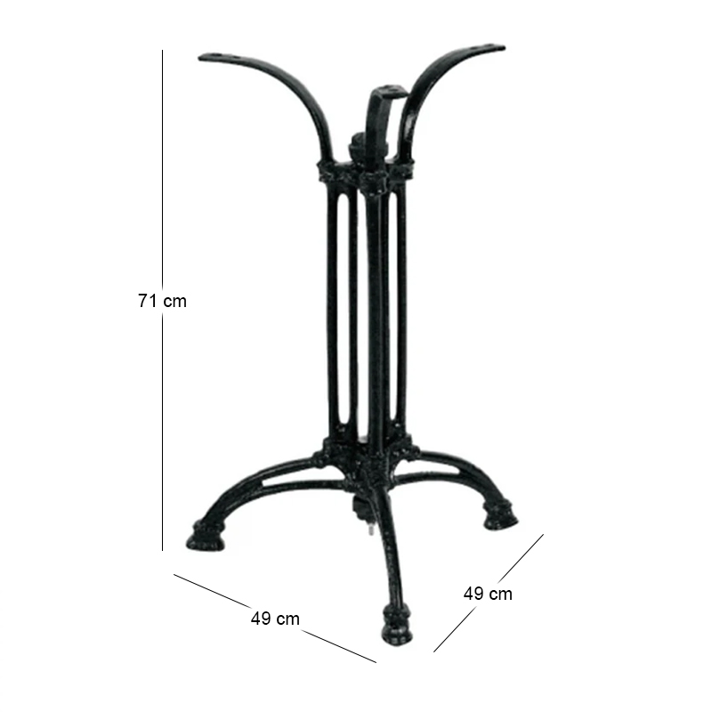 CAST IRON Base 3-Leged