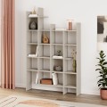 Manco Megapap melamine bookcase in sandstone color 122x25,5x188cm.