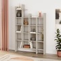 Manco Megapap melamine bookcase in sandstone color 122x25,5x188cm.
