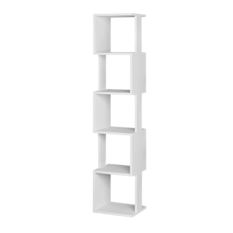 Βιβλιοθήκη Piri Megapap χρώμα λευκό 35x30x161εκ.