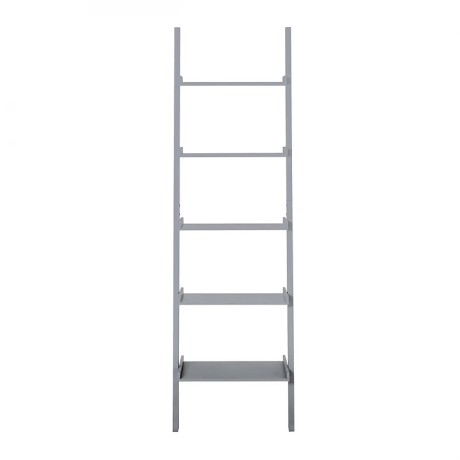 Βιβλιοθήκη - ραφιέρα Shelf MDF χρώμα γκρι 56x32x189εκ.