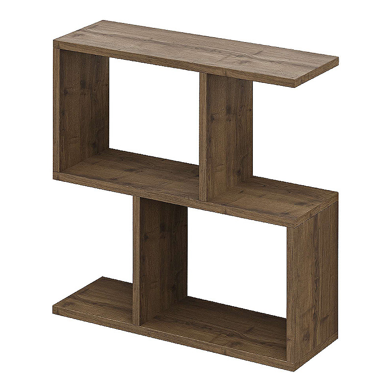 Homemania Megapap melamine side table in light brown color 60x20x60cm.