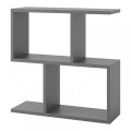 Homemania Megapap melamine side table in anthracite color 60x20x60cm.