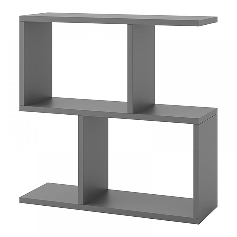 Homemania Megapap melamine side table in anthracite color 60x20x60cm.