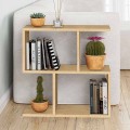 Homemania Megapap melamine side table in oak color 60x20x60cm.