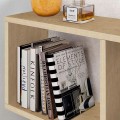 Homemania Megapap melamine side table in oak color 60x20x60cm.