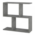 Homemania Megapap melamine side table in retro grey color 60x20x60cm.