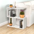 Βοηθητικό τραπεζάκι Homemania Megapap χρώμα λευκό 60x20x60εκ.