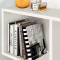 Βοηθητικό τραπεζάκι Homemania Megapap χρώμα λευκό 60x20x60εκ.