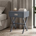 WICK Bedside 40x40x55 Grey