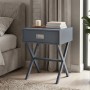 WICK Bedside 40x40x55 Grey