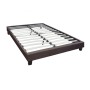 Υπόστρωμα Wilton τεχνόδερμα χρώμα σκούρο καφέ 160x200εκ.