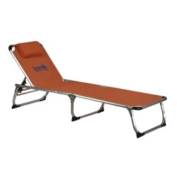 Aluminum beach deck chair folding with waterproof textline fabric in orange color 188x58x30,5cm Aluminum beach deck chair folding with waterproof textline fabric in orange color 188x58x30,5cm