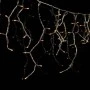 150 Λαμπάκια LED Θερμό Λευκό 3mm Επεκτάσιμα , Βροχή, Διαφανές Καλώδιο Ρεύματος 3x0.60m XLALED150IWW/31V
