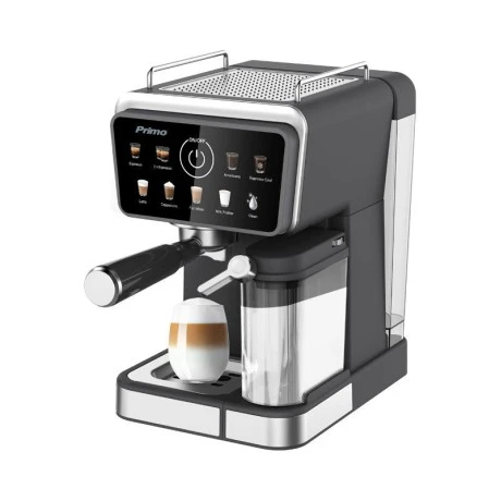 Μηχανή Espresso+Milk frother PREM-40532 Primo 3σε1 Hot&amp;Cold 20Bar Digital Μαύρη-Inox