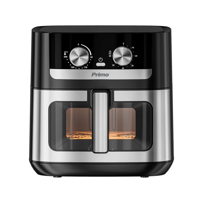 Φριτέζα Αέρος PRAF-40567 Primo Mechanical 8L 1800W Inox/Μαύρη