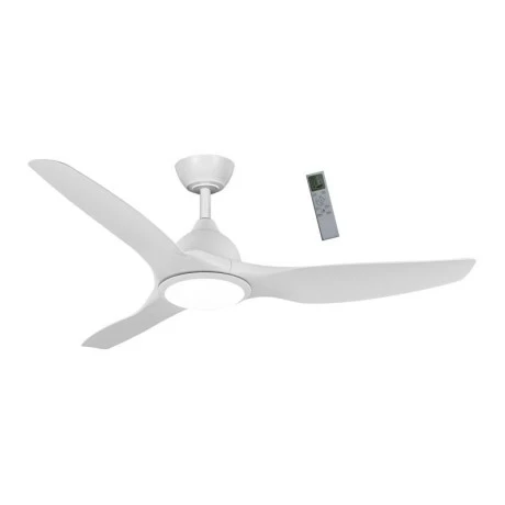 Ανεμιστήρας Οροφής PRCF-80723 Primo 52'' 132εκ. Με Τηλεχειριστήριο 1Φως LED 3Φτερά Λευκός