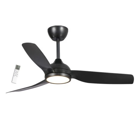 Ανεμιστήρας Οροφής PRCF-80728 PRIMO 52'' 132εκ. Με Τηλεχειριστήριο 1 Φως LED 3Φτερά IP66 με WiFi Μαύρος