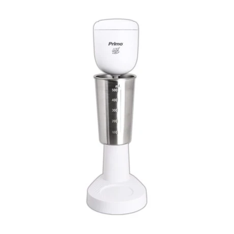 Φραπιέρα PRCM-40551 Primo 120W Ανοξείδωτο ποτήρι Λευκή