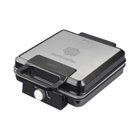 Βαφλιέρα PRWM-40548 Primo 4 θέσεων 1500W κεραμικές marble πλάκες Inox/Μαύρη