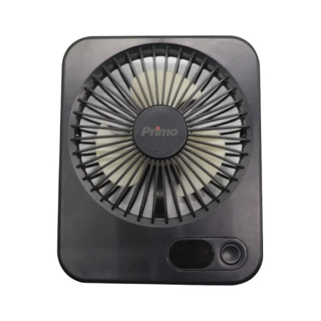 Ανεμιστήρας Mini PRMF-80693 Primo 5'' 12.5cm Μαύρος Επαναφορτιζόμενος