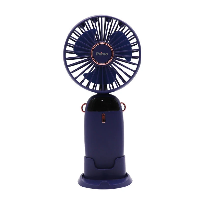 Ανεμιστήρας Mini PRMF-80696 Primo 3.5'' 9cm Μπλέ Επαναφορτιζόμενος